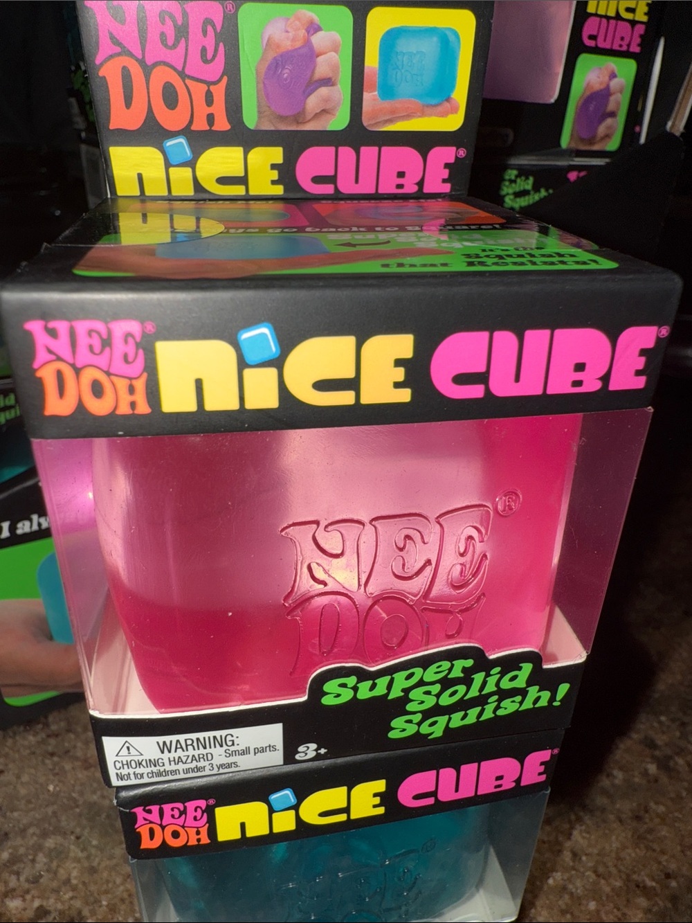 NeeDoh Nice Cube New PINK